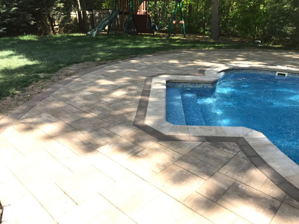 Licenced clinton township patio pavers